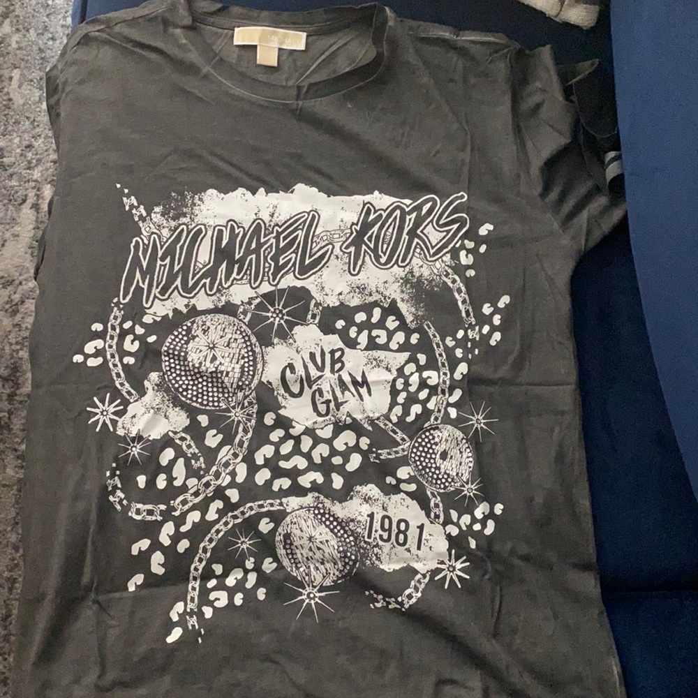 Michael Kors Oversized Graphic T-Shirt